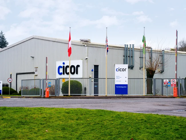 Cicor site in Newport, United Kingdom