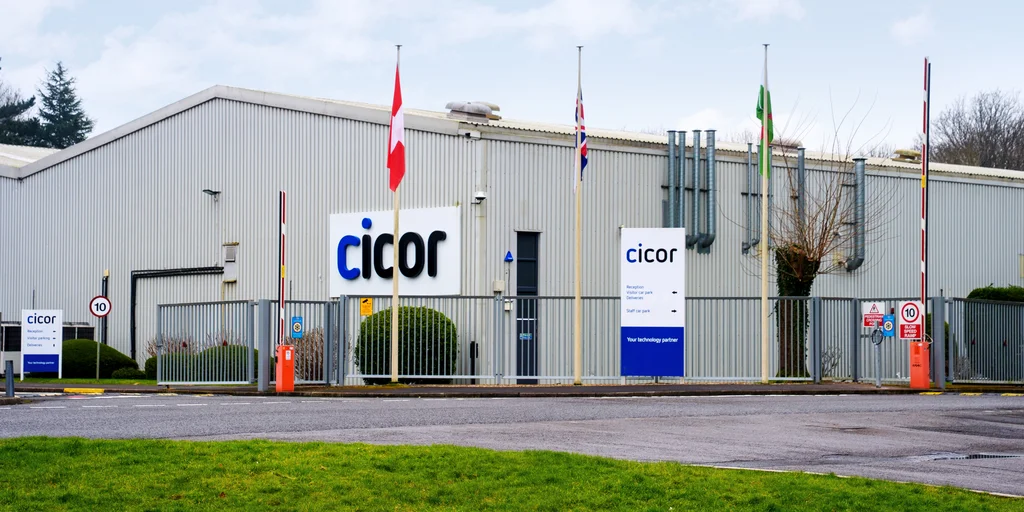 Cicor site in Newport, United Kingdom