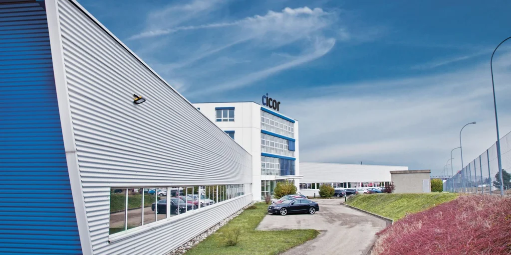 Cicor production site in Boudry Switzerland
