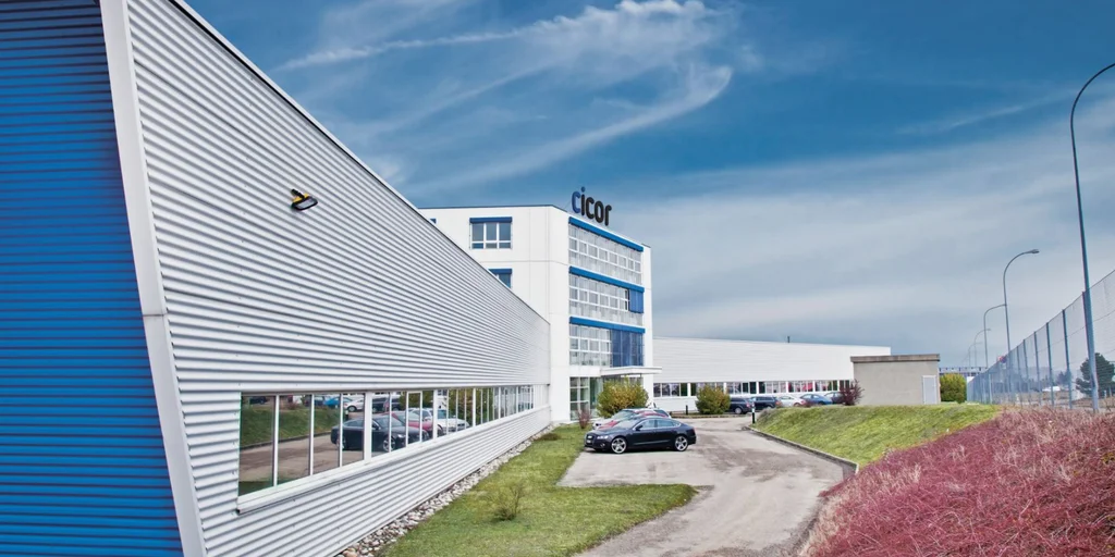 Cicor production site in Boudry Switzerland