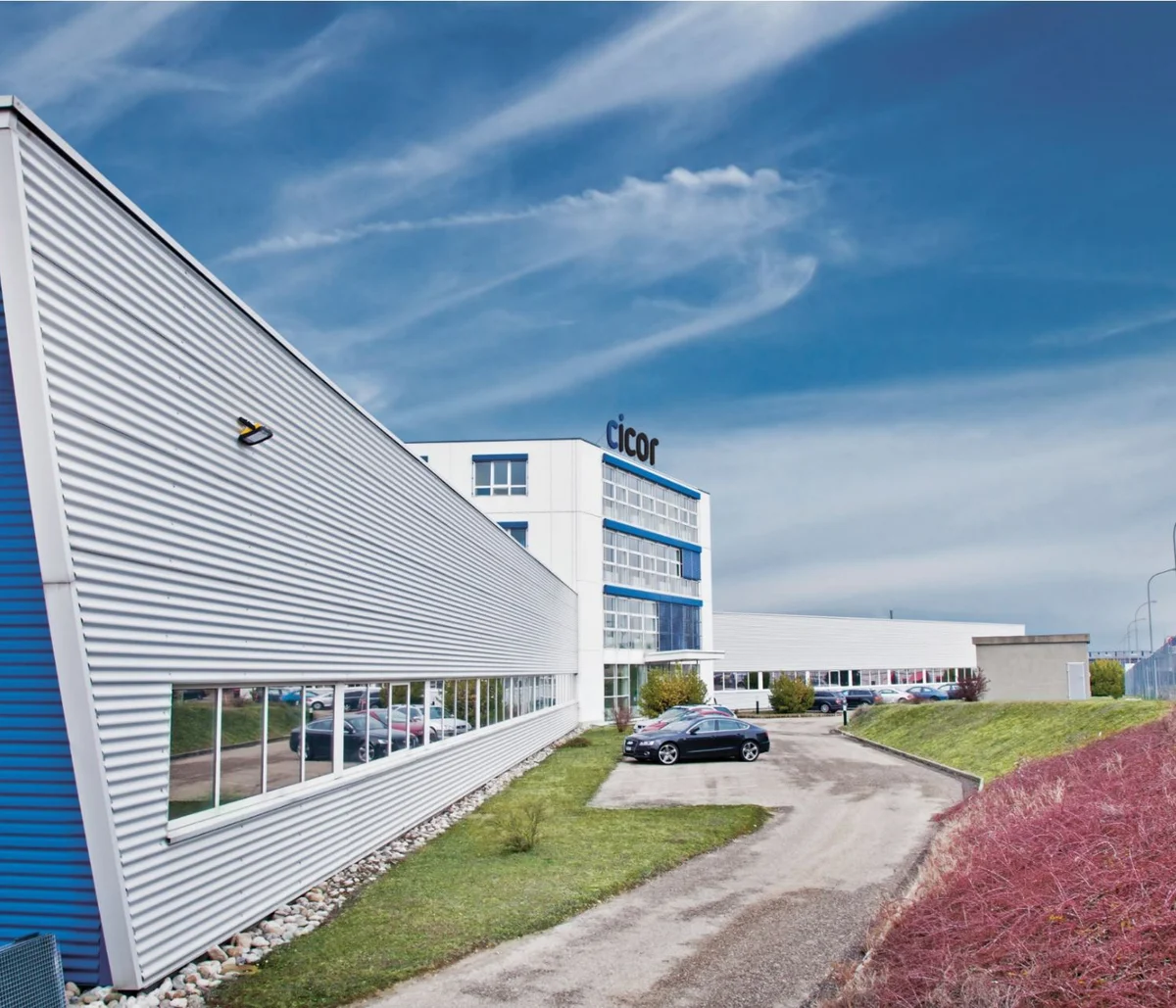 Cicor production site in Boudry Switzerland