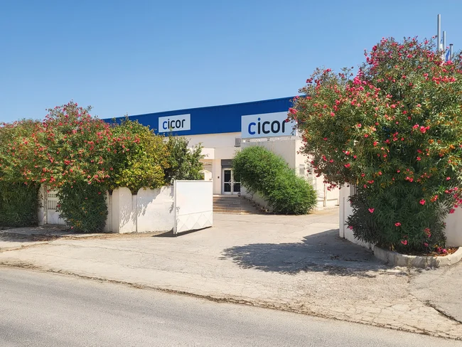 Cicor production site in Borj Cedria, Tunisia