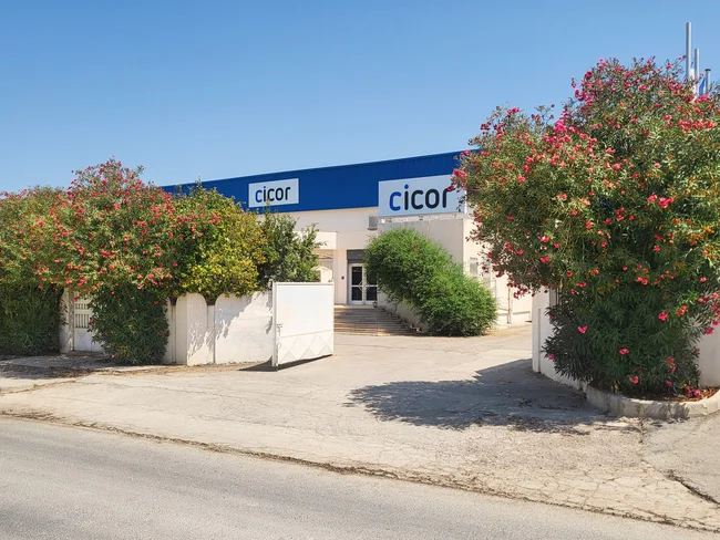 Cicor production site in Borj Cedria, Tunisia