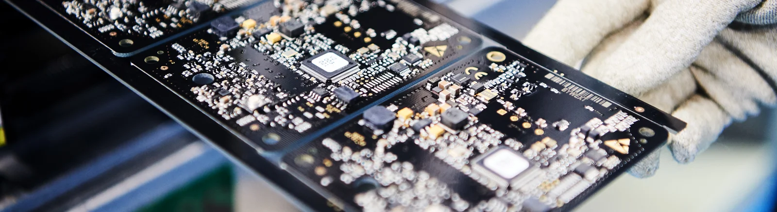 SMD assembly, part of Cicor's Electronic Manufacturing Services