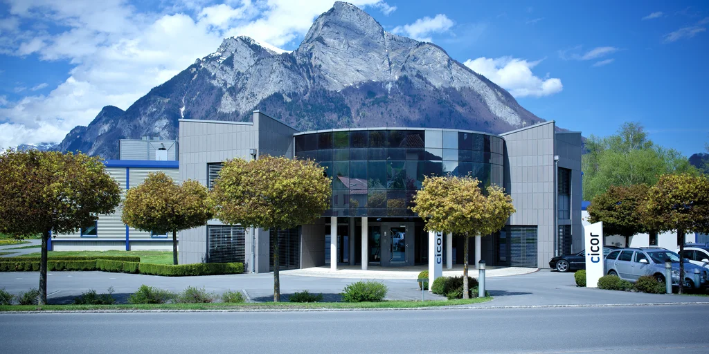 Cicor site in Wangs, Switzerland