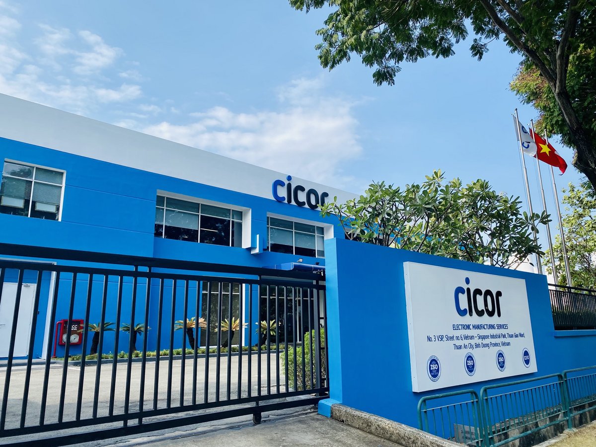 Cicor site in Thuan an City, Vietnam