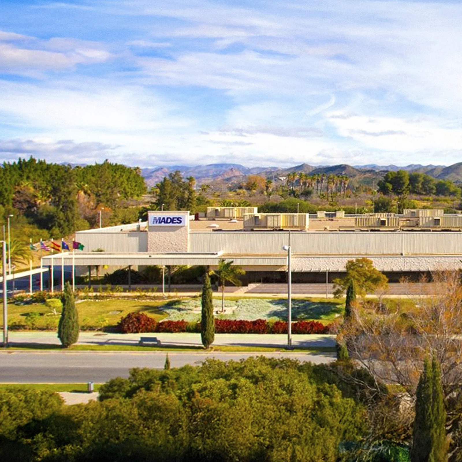 Aerial View of Cicor's site in Malaga (MADES)