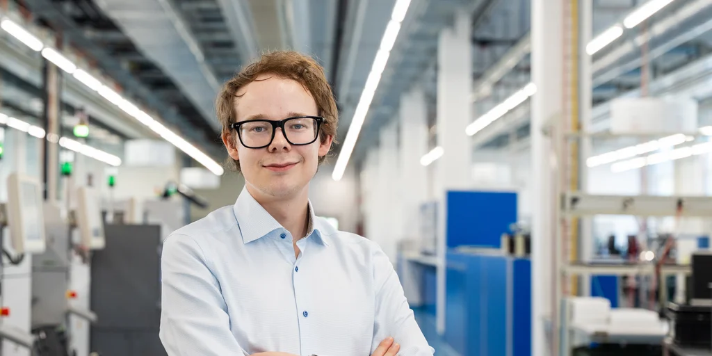 Elias Kettunen, Development Engineer and Industrial PhD student at Cicor Nordic Engineering in Uppsala, Sweden